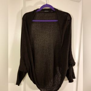 Moda International Brown Cashmere Shrug